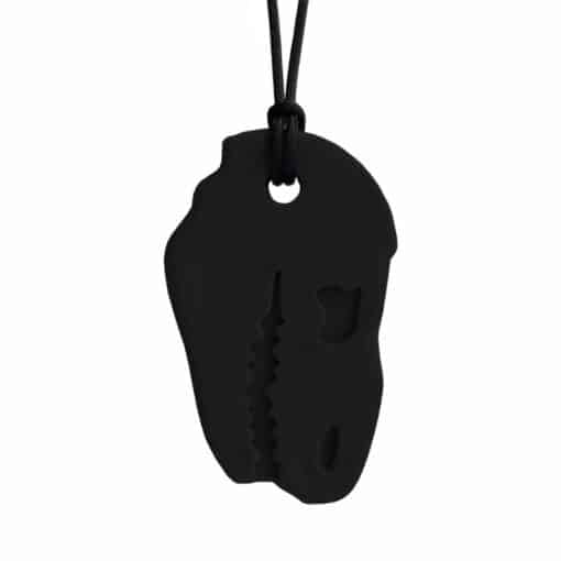 ARK bijtketting Dino zwart