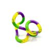 Tangle palm classic groen, geel, paars
