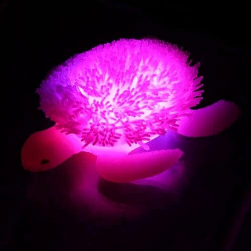 Fluffy Schildpad met LED