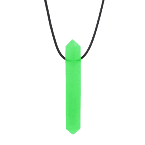 ARKs bijtketting Krypto Bite Gem transparant groen