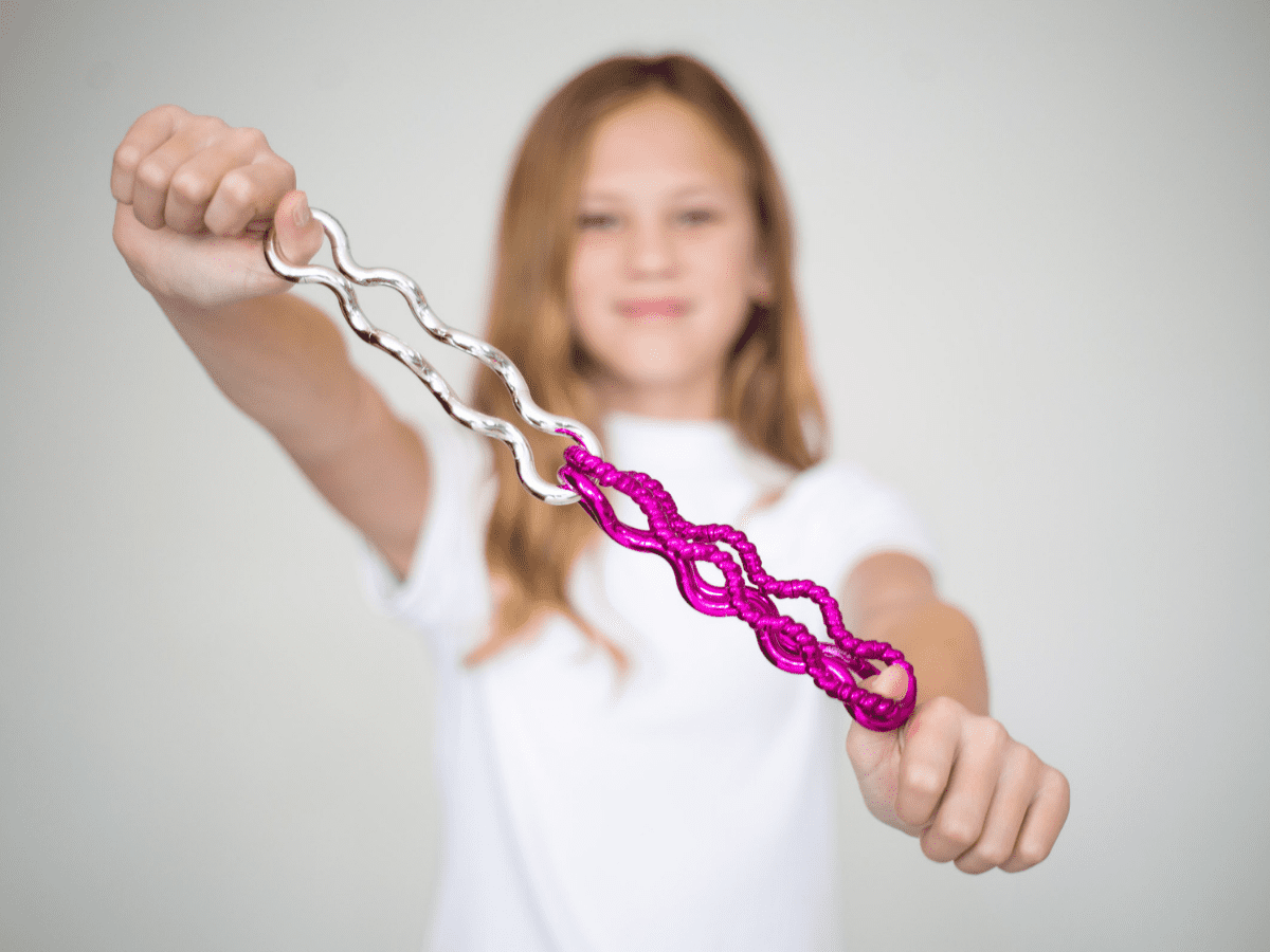 Set Van 3! Tangle Jr. Getextureerde Sensorische Fidget Speelgoed (Kleur Kan Variëren) Door Tangle Creation