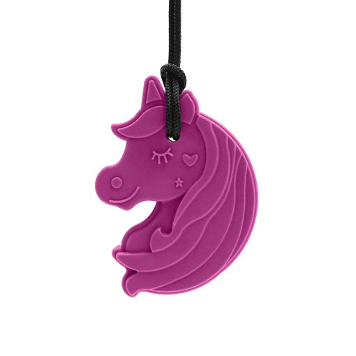 arks bijtketting chewnicorn magenta