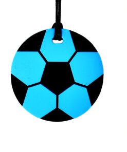 bijtketting voetbal blauw