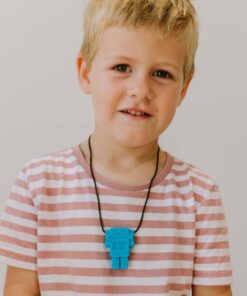 Jellsytone Designs Robot Bijtketting